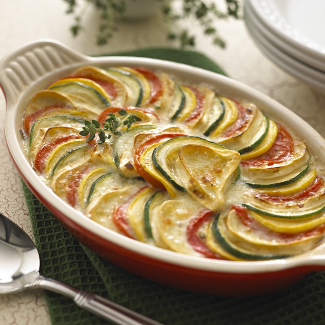 Foodista | Recipes, Cooking Tips, and Food News | Ratatouille With Brie